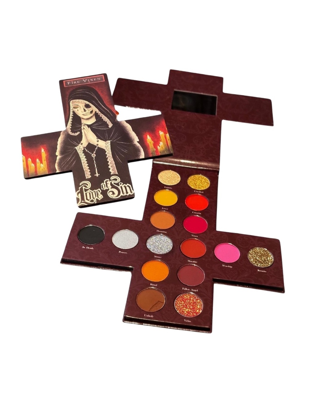Fire Vixen Love of Sin Eyeshadow Palette